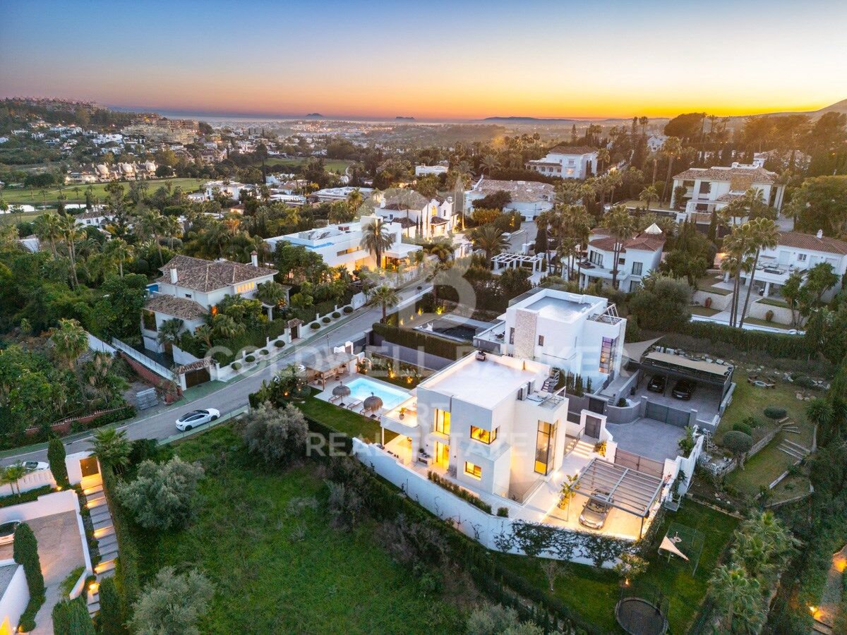 Willa w Marbella, Malaga, Hiszpania 5 sypialni, 404 mkw. nr 159156