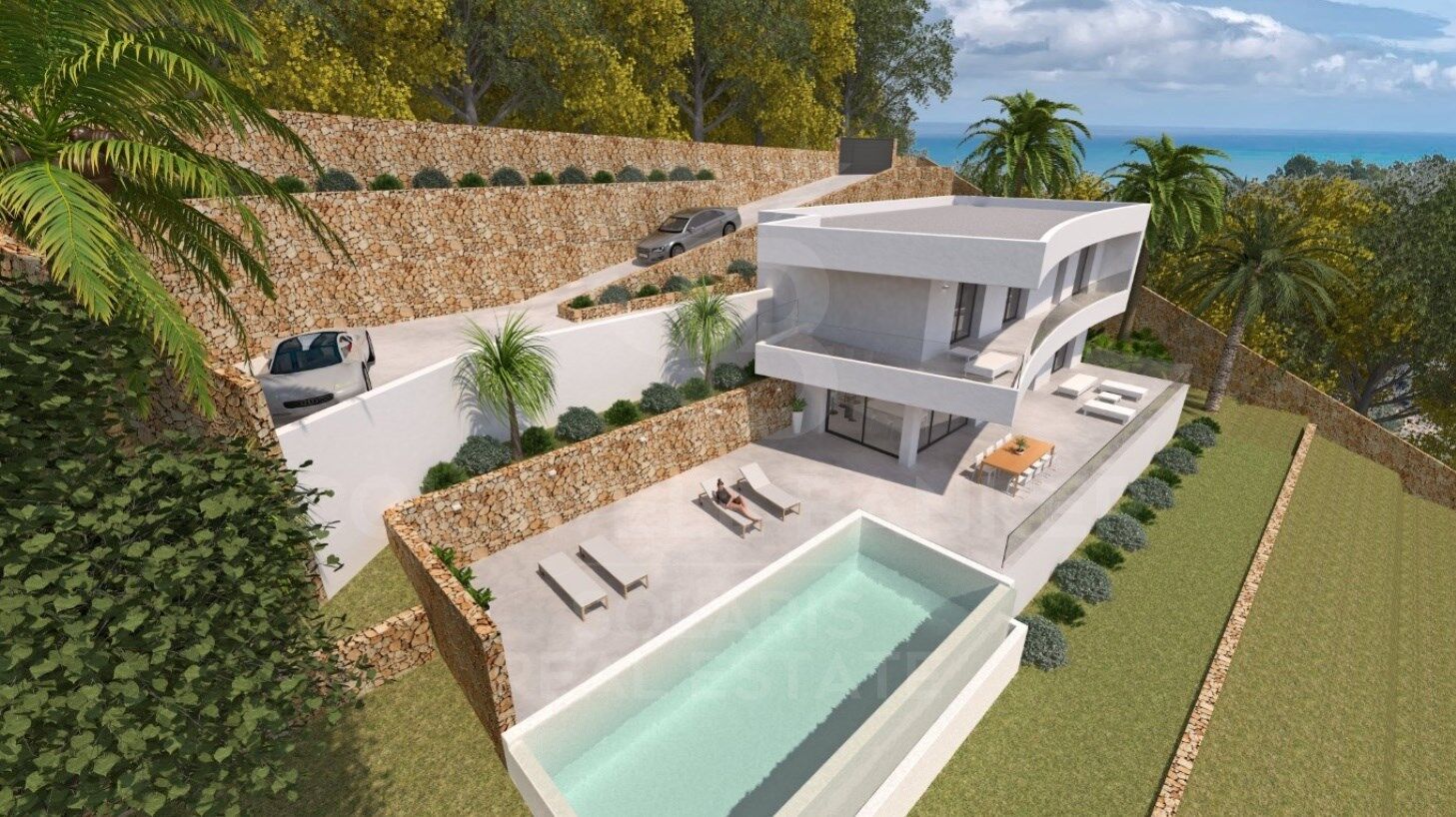 Huvila Javea, Alicante, Espanja 4 makuuhuonetta,  No. 157284