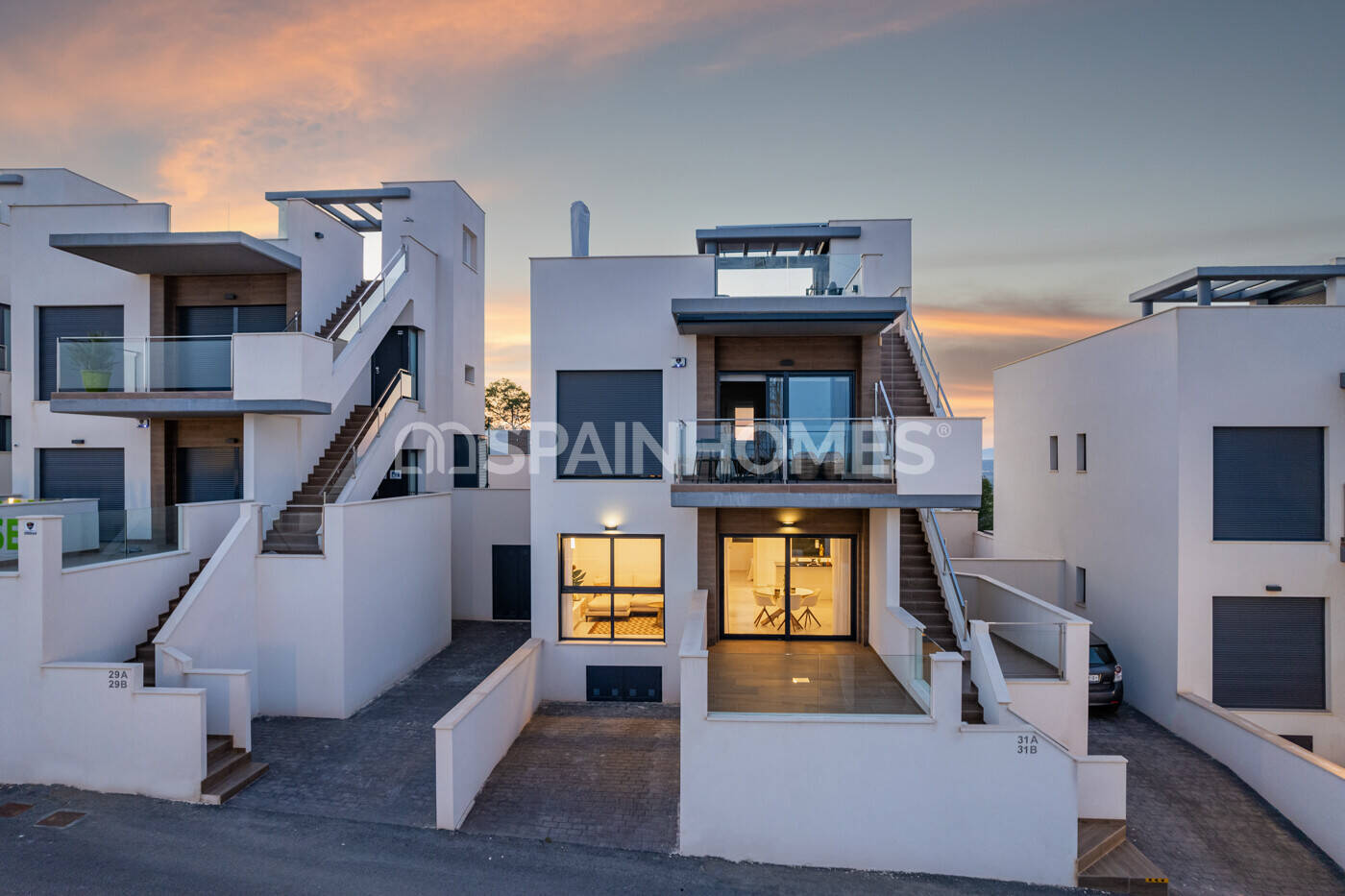 Kattohuoneisto San Miguel de Salinas, Alicante, Espanja 2 makuuhuonetta, 92 m2 No. 104619