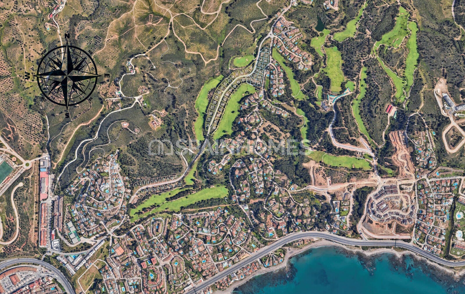 Zemes gabals Mijas, Malaga, Spānijā 691 m2 Nr. 67671