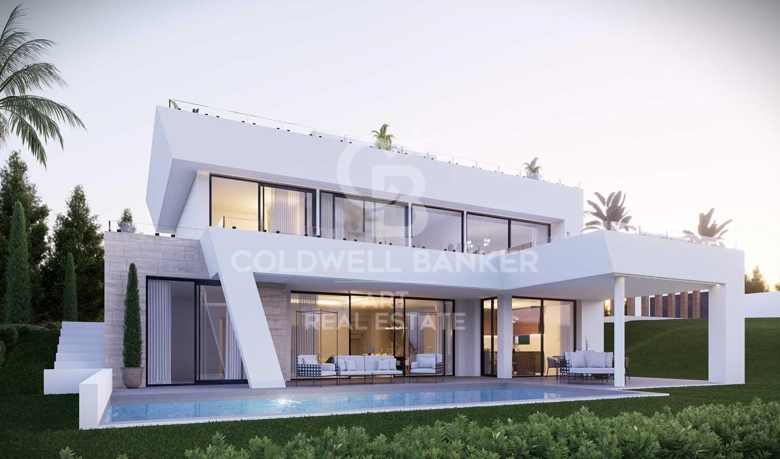 Huvila Estepona, Malaga, Espanja 4 makuuhuonetta, 424 m2 No. 158597