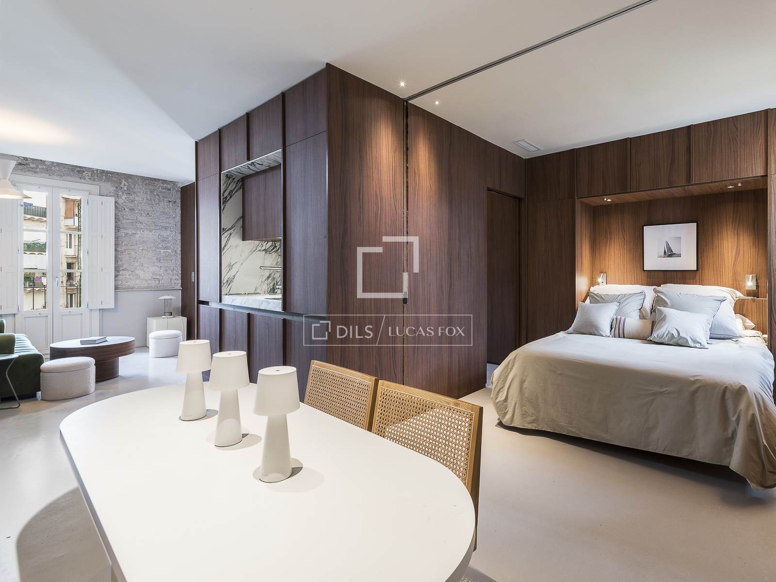 Penthouse w Barcelona, Hiszpania 2 sypialnie, 54 mkw. nr 150549