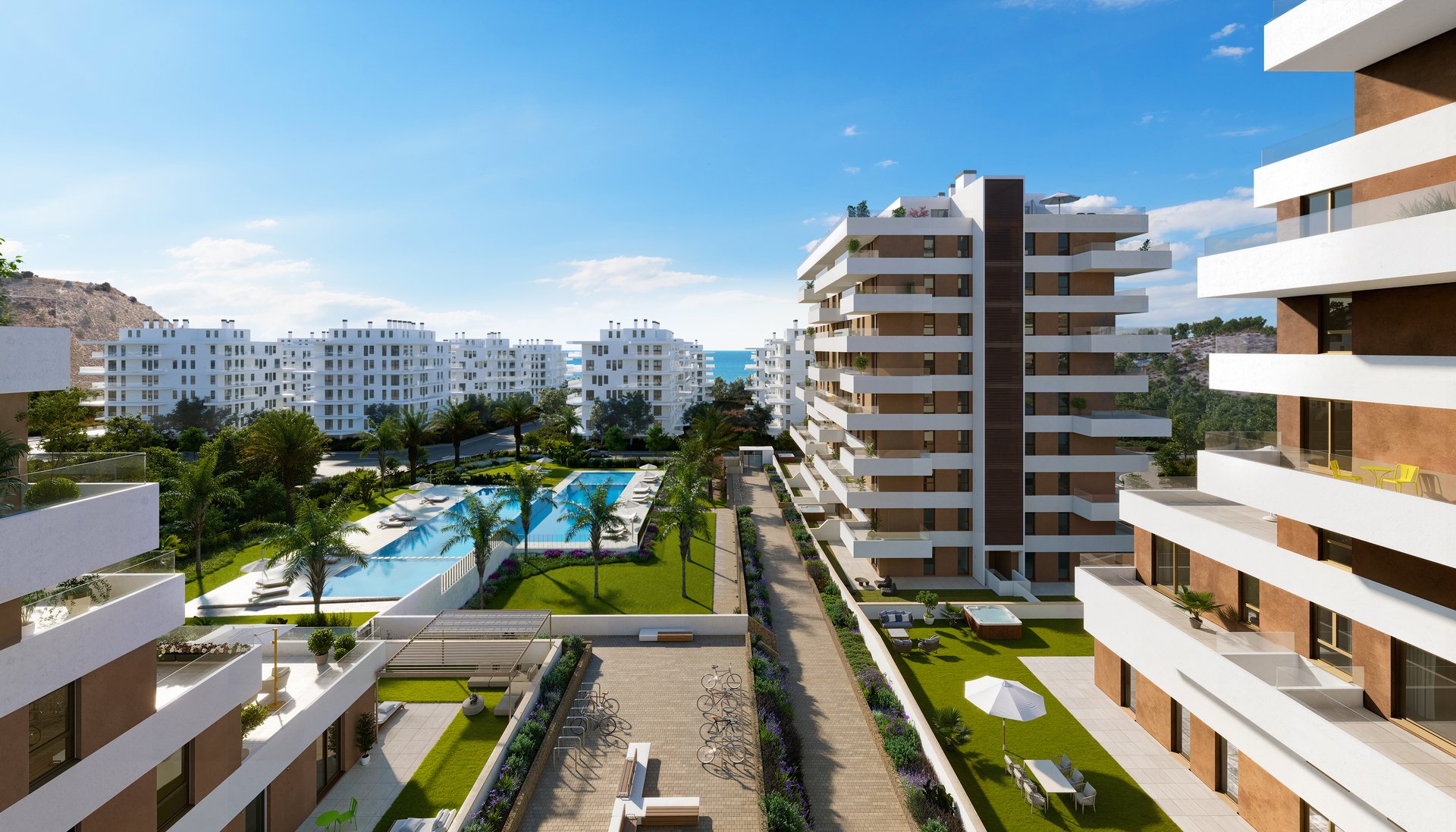 Dzīvoklis Vila Joiosa, Alicante, Spānijā 3 istabas, 108 m2 Nr. 136603