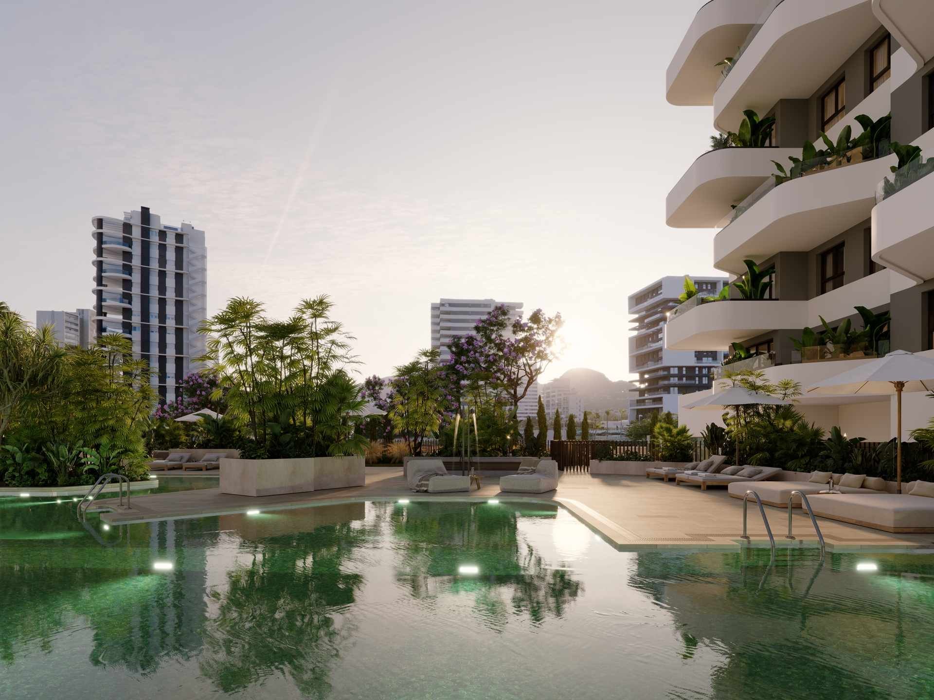 Dzīvoklis Calpe, Alicante, Spānijā 3 istabas, 126 m2 Nr. 156019