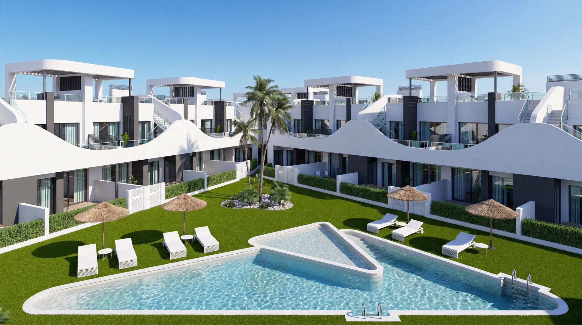 Bungalow à San Fulgencio, Alicante, Espagne 2 chambres, 63 m2 No. 136444