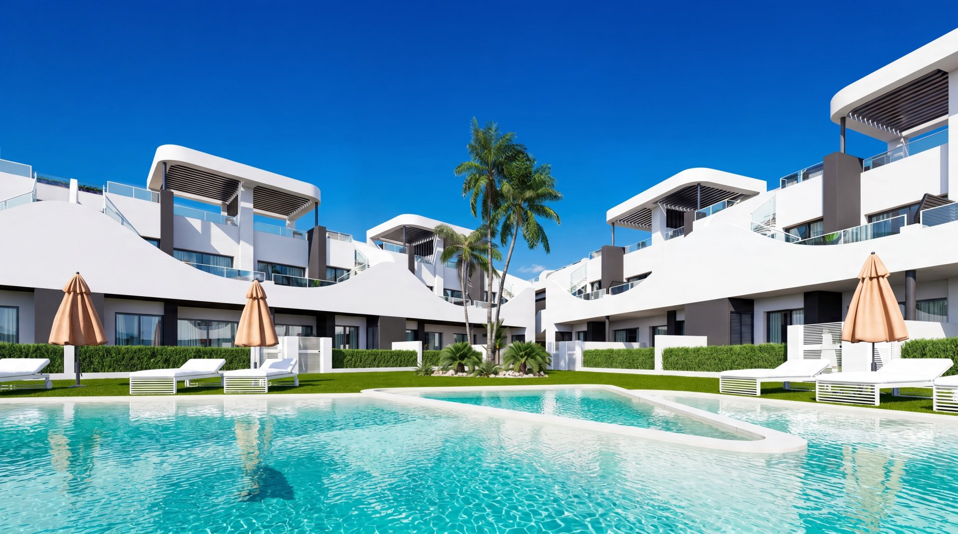 Bungalow à San Fulgencio, Alicante, Espagne 2 chambres, 63 m2 No. 136444