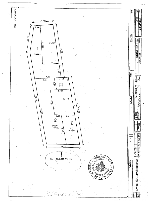 Villa à Villaturiel, Leon, Espagne 710 m2 No. 188426