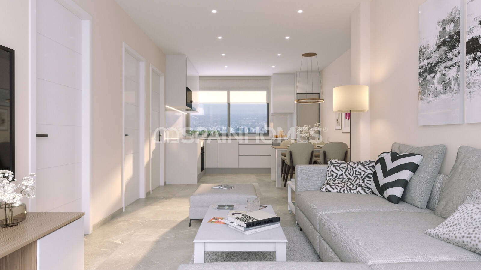 Appartamento a Torrevieja, Alicante, Spagna 2 camere da letto, 57 mq. N° 196243
