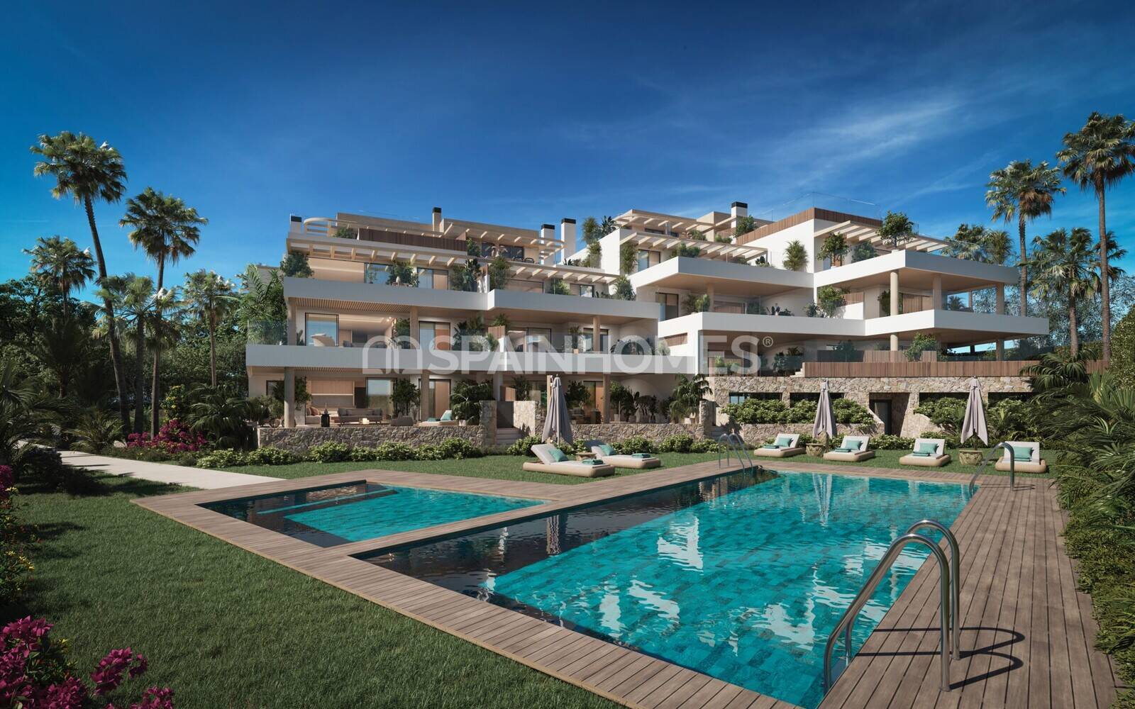 Apartment in Marbella, Malaga, Spain 3 bedrooms, 117 sq.m. No. 196245