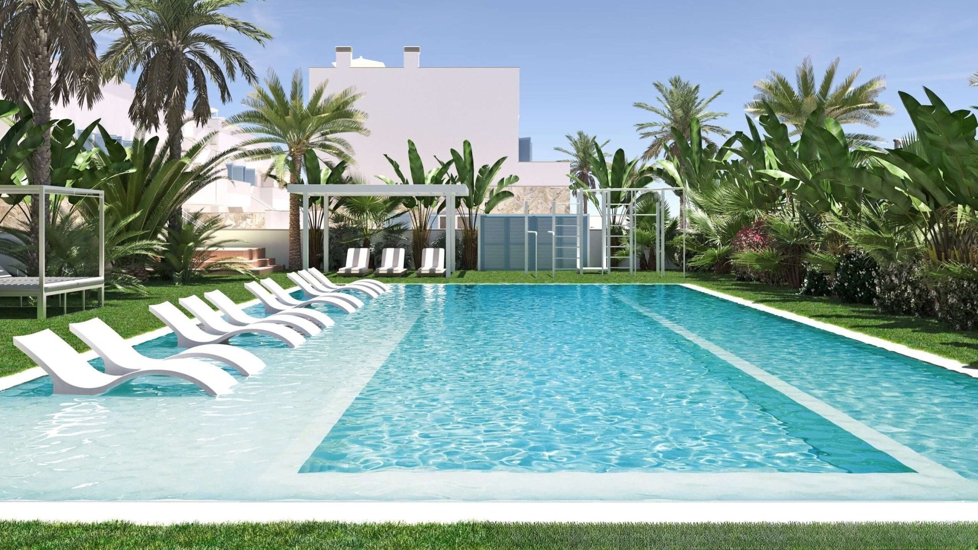 Bungalow en El Mojon (Cuarteros), Murcia, España 3 dormitorios, 81 m2 No. 181114