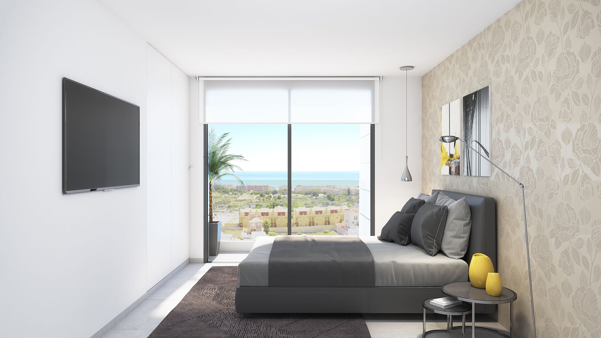 Kattohuoneisto Mirador Del Mediterraneo, Guardamar del Segura, Alicante, Espanja 4 makuuhuonetta, 139.49 m2 No. 71277
