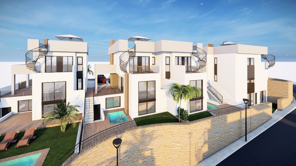 Villa a Algorfa, Alicante, Spagna 2 camere da letto, 198 mq. N° 145106