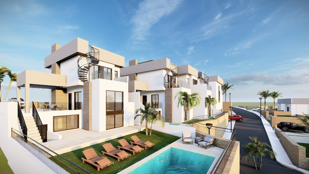 Villa a Algorfa, Alicante, Spagna 2 camere da letto, 198 mq. N° 145106