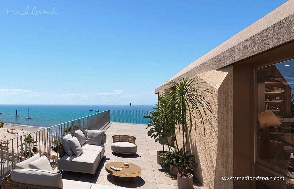 Apartment à Manilva, Malaga, Espagne 3 chambres, 143 m2 No. 194813