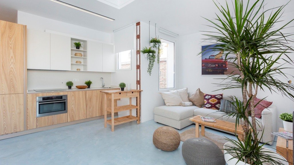 Penthouse in Madrid, Spain 2 bedrooms, 100 sq.m. No. 194815