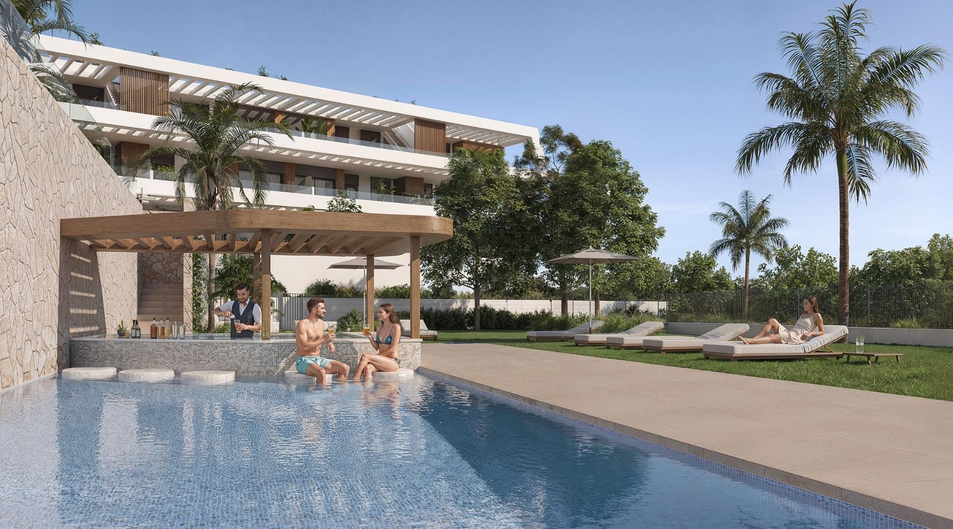Appartamento a Benidorm, Alicante, Spagna 2 camere da letto, 71 mq. N° 180970