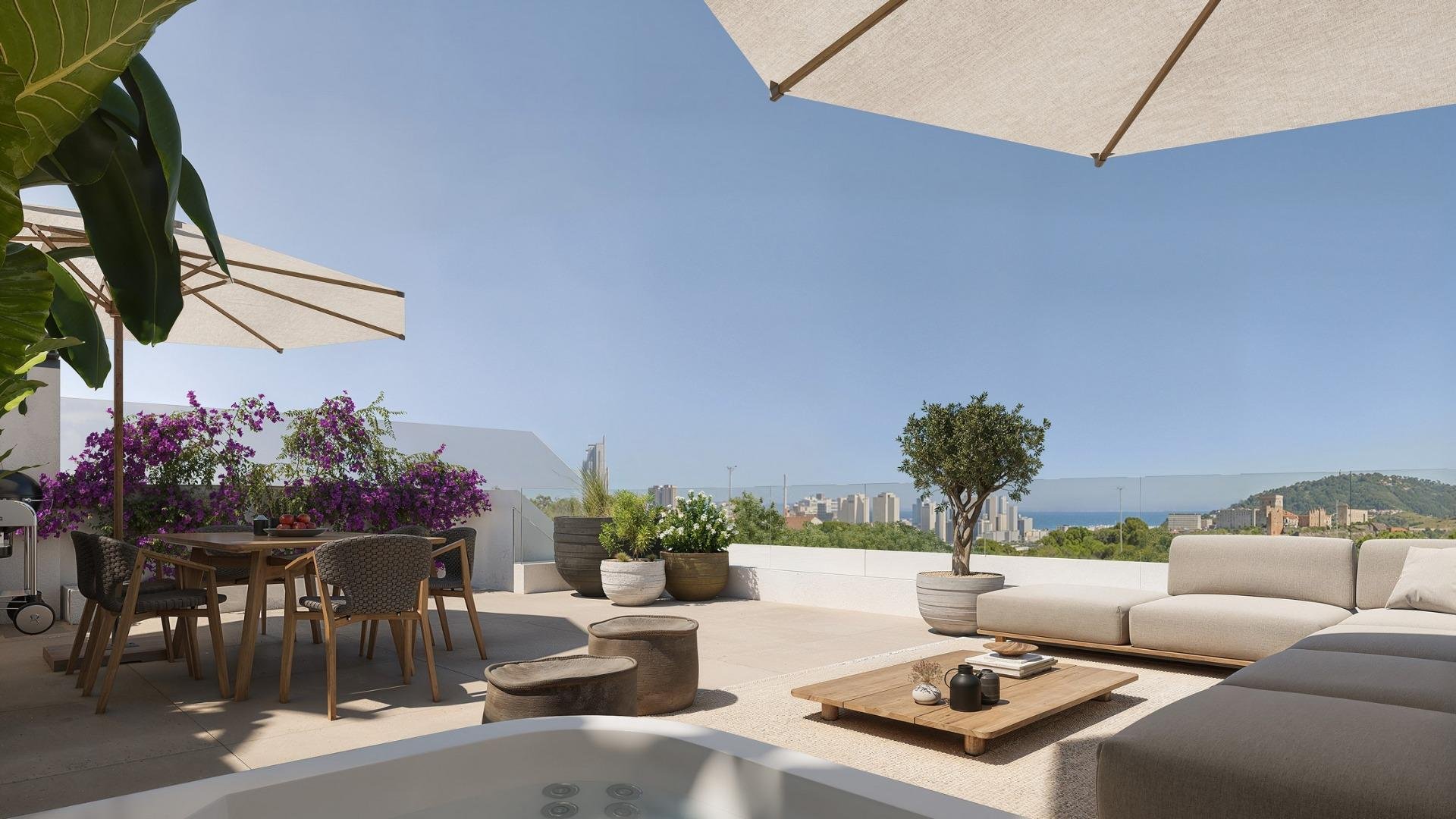 Appartamento a Benidorm, Alicante, Spagna 2 camere da letto, 71 mq. N° 180970