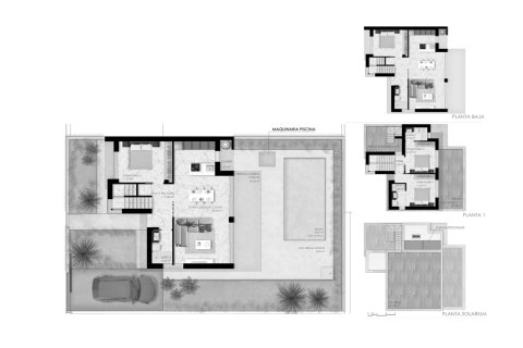 Layout 3 bedroom, 123 sq.m. in Lo Marabu Villas in Ciudad Quesada, Alicante, Spain №155155