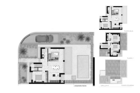 Layout 3 bedroom, 123 sq.m. in Lo Marabu Villas in Ciudad Quesada, Alicante, Spain №155159