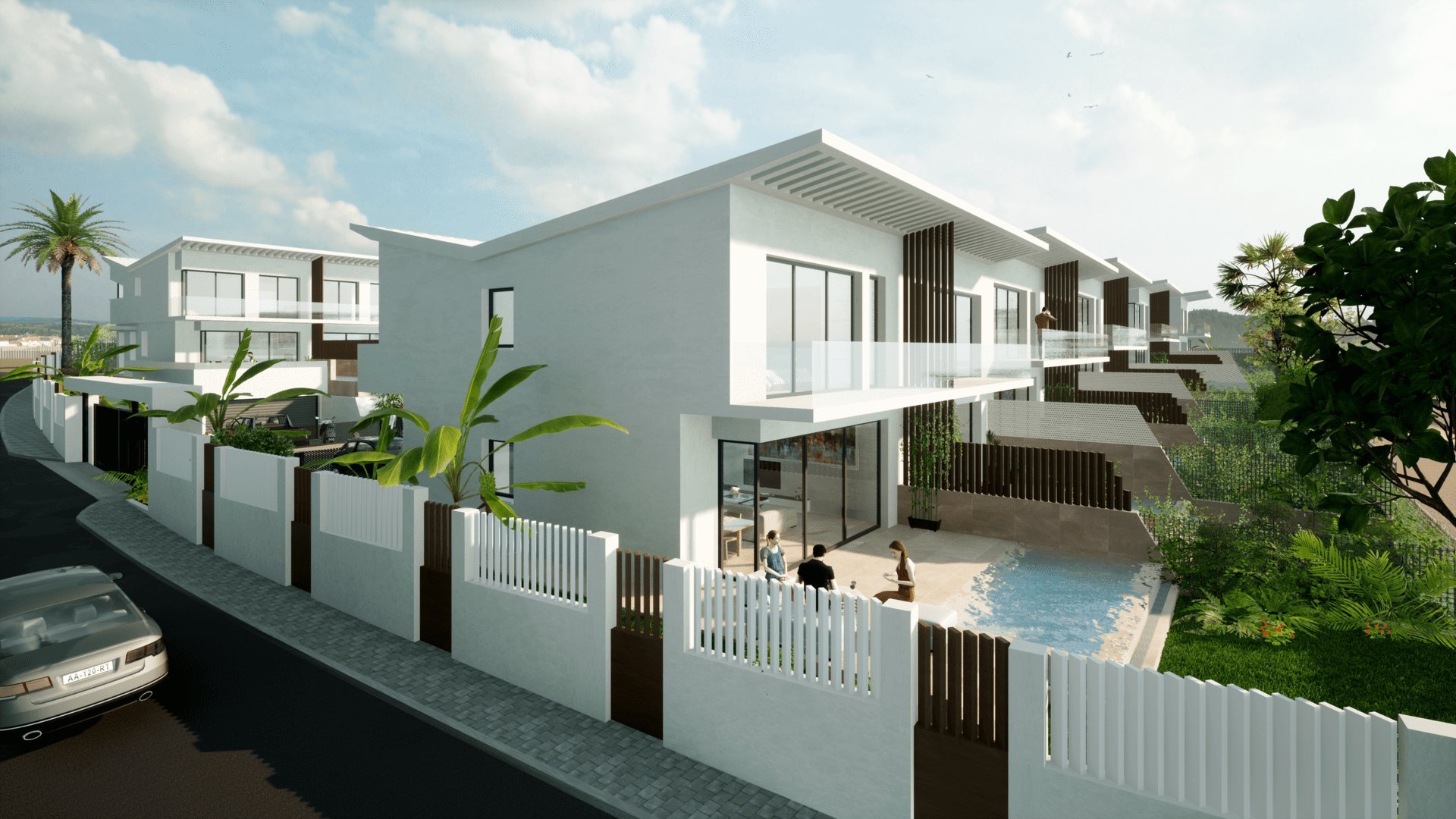Villa en Mijas, Málaga, España 5 dormitorios, 280 m2 No. 180708