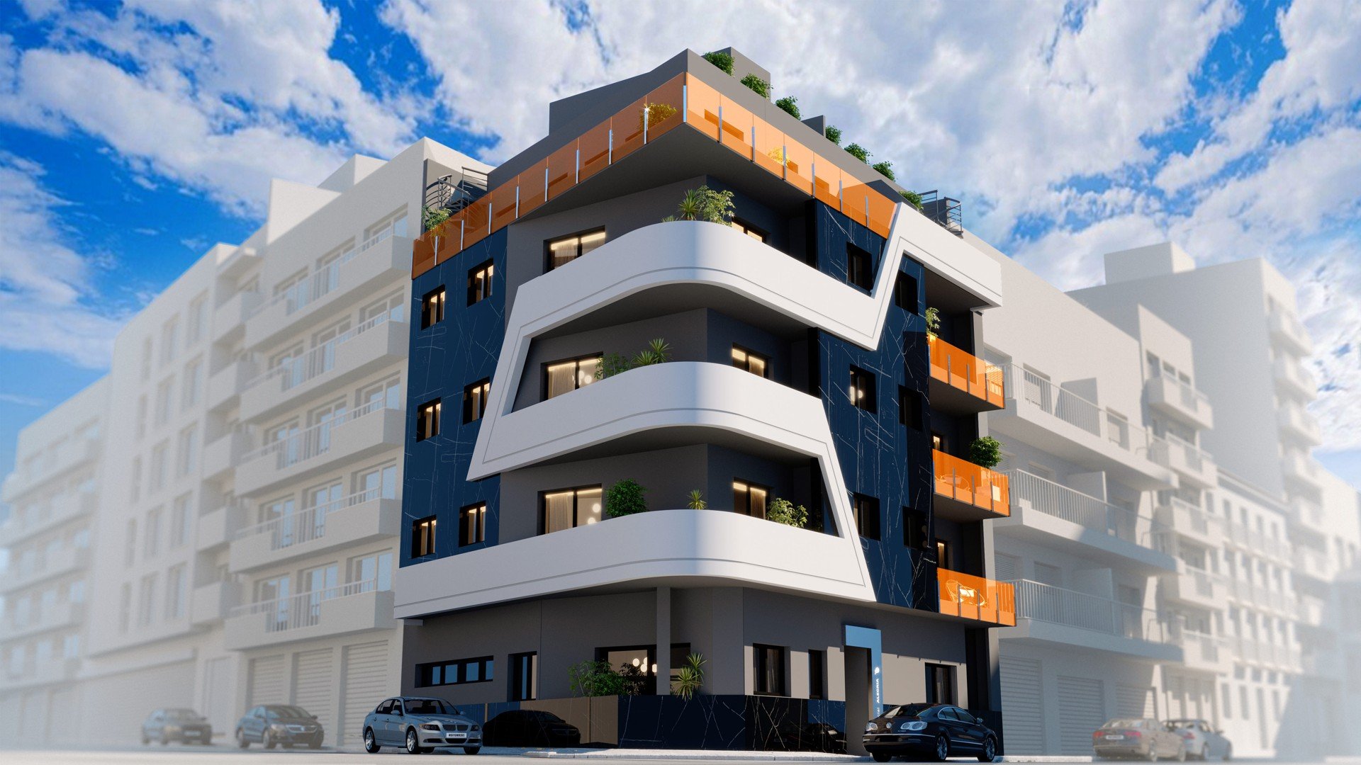 Apartment in Alegria Residencial XX, Torrevieja, Alicante, Spain 3 bedrooms, 109.06 sq.m. No. 71694