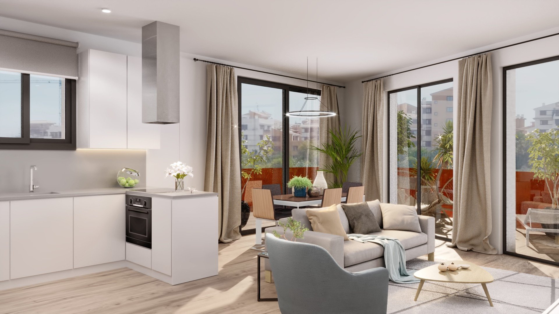 Apartment in Alegria Residencial XX, Torrevieja, Alicante, Spain 3 bedrooms, 109.06 sq.m. No. 71694
