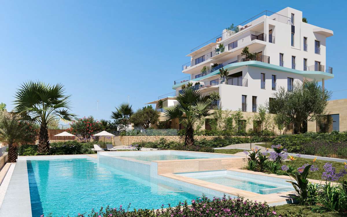 Wohnung in Villajoyosa, Alicante, Spanien 2 Schlafzimmer, 135.57 m2 Nr. 196647