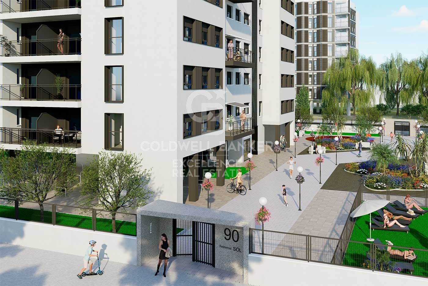 Huoneisto Castellon de la Plana, Castellon, Espanja 1 makuuhuone, 51 m2 No. 158489