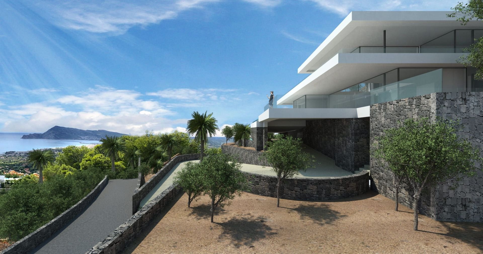 Villa i Altea, Alicante, Spanien 4 sovrum, 567 kvm. Nr. 95787