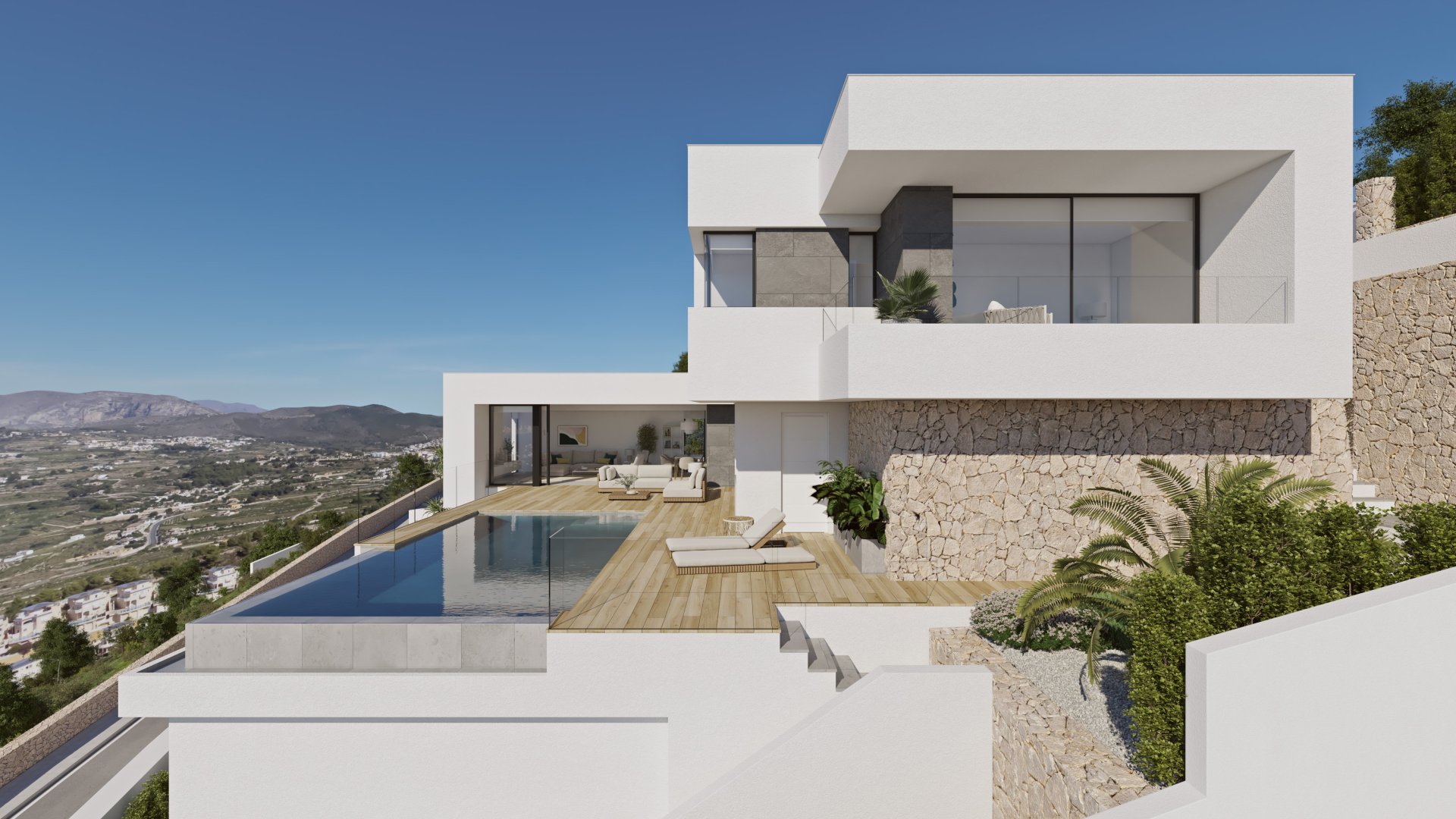 Huvila Cumbre Del Sol, Alicante, Espanja 3 makuuhuonetta, 471 m2 No. 163085