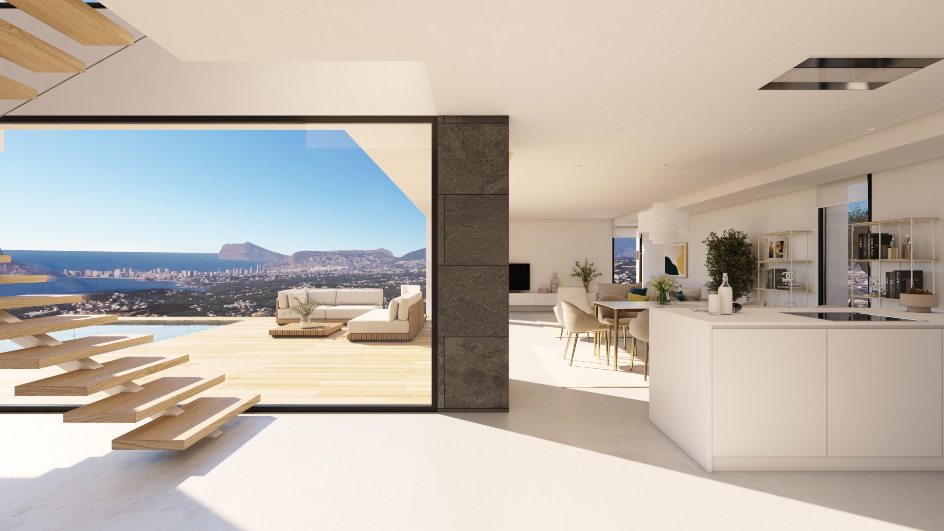 Huvila Cumbre Del Sol, Alicante, Espanja 3 makuuhuonetta, 471 m2 No. 163085