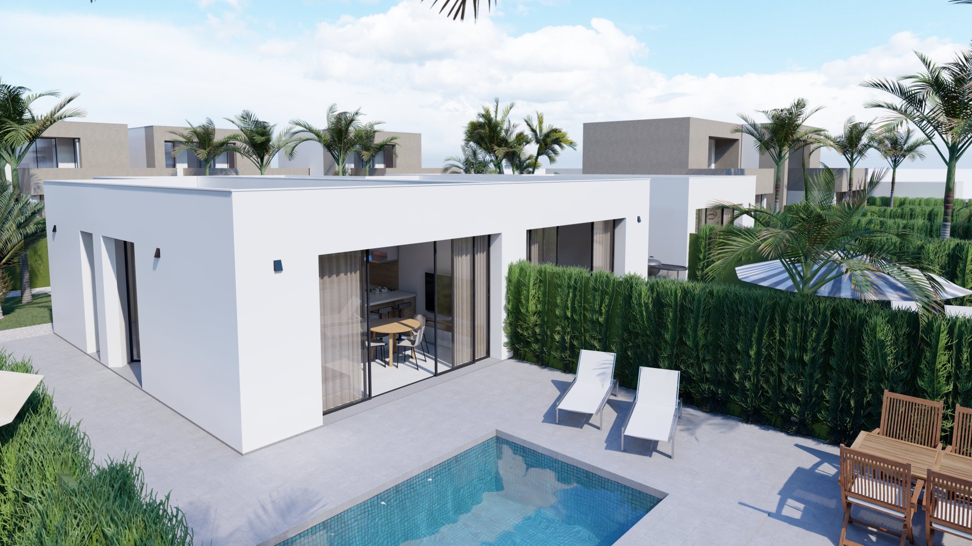 Villa a Murcia, Spagna 3 camere da letto, 120 mq. N° 163086