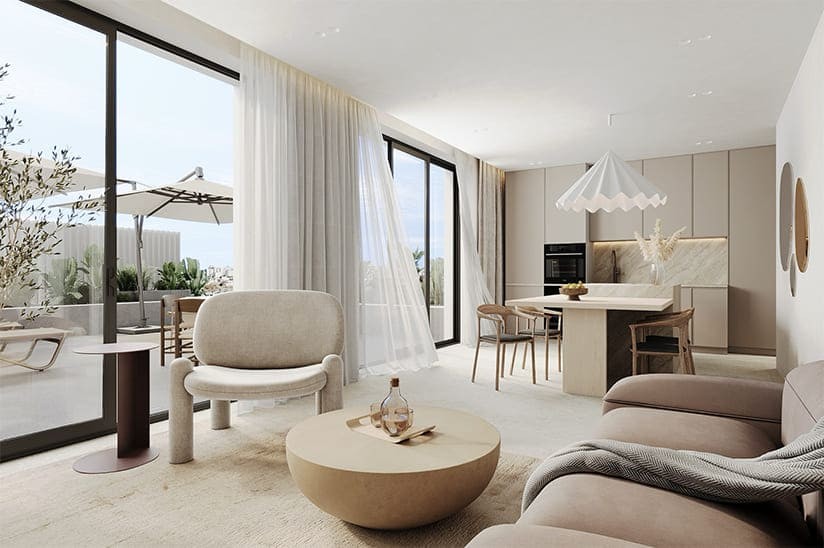 Wohnung in Mallorca, Spanien 1 Schlafzimmer, 83 m2 Nr. 147823