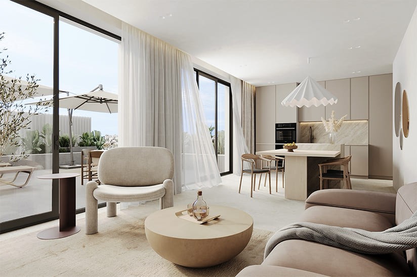 Wohnung in Mallorca, Spanien 2 Schlafzimmer, 103 m2 Nr. 147822