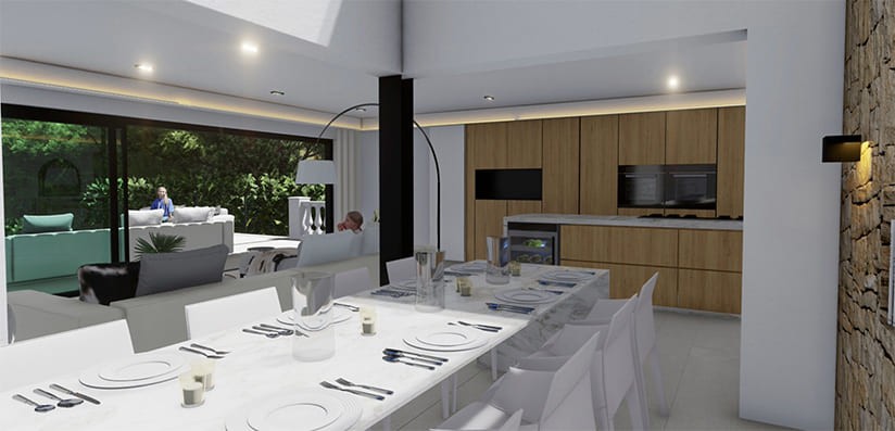 Villa in Costa D'en Blanes, Mallorca, Spanien 5 Schlafzimmer, 220 m2 Nr. 147825