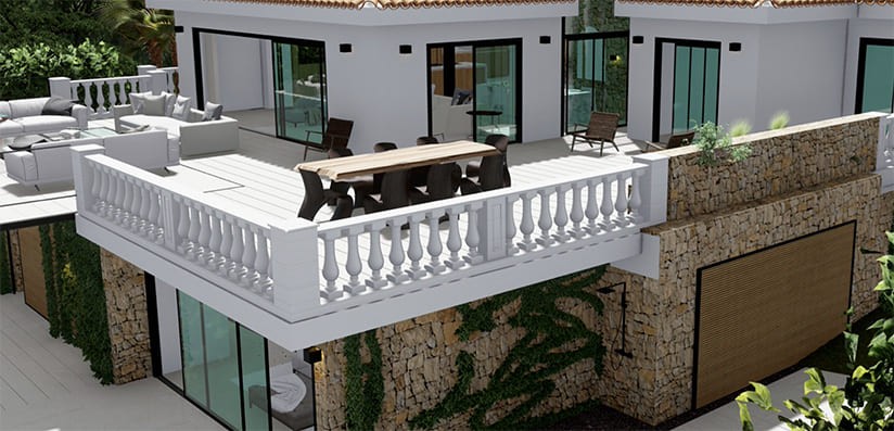 Villa in Costa D'en Blanes, Mallorca, Spanien 5 Schlafzimmer, 220 m2 Nr. 147825