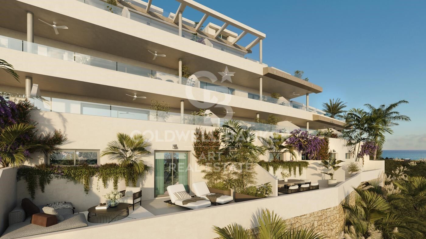 Takvåning i Benalmadena, Malaga, Spanien 3 sovrum, 180 kvm. Nr. 157861