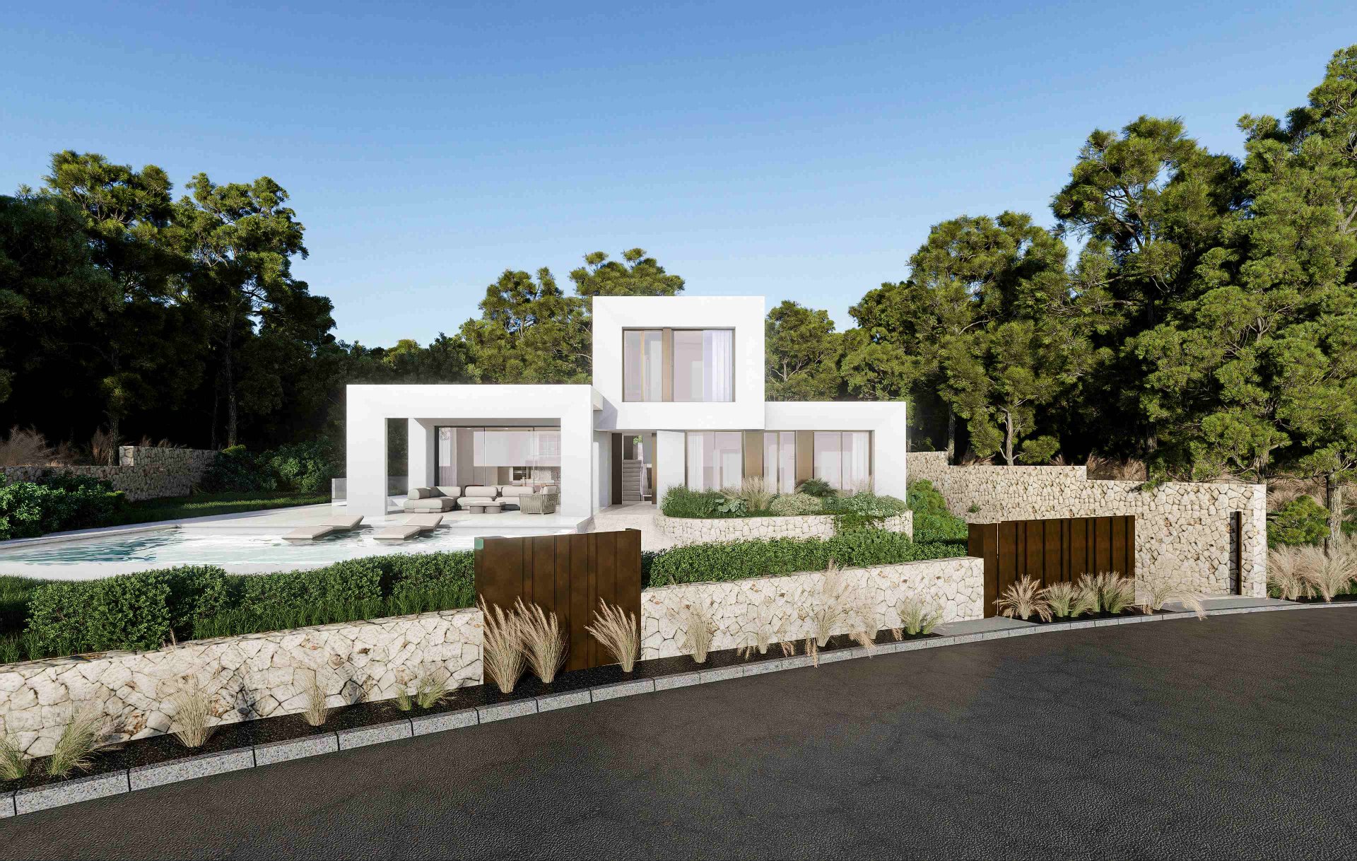 Villa en Pinar De Campoverde, Alicante, España 3 dormitorios, 335 m2 No. 163344