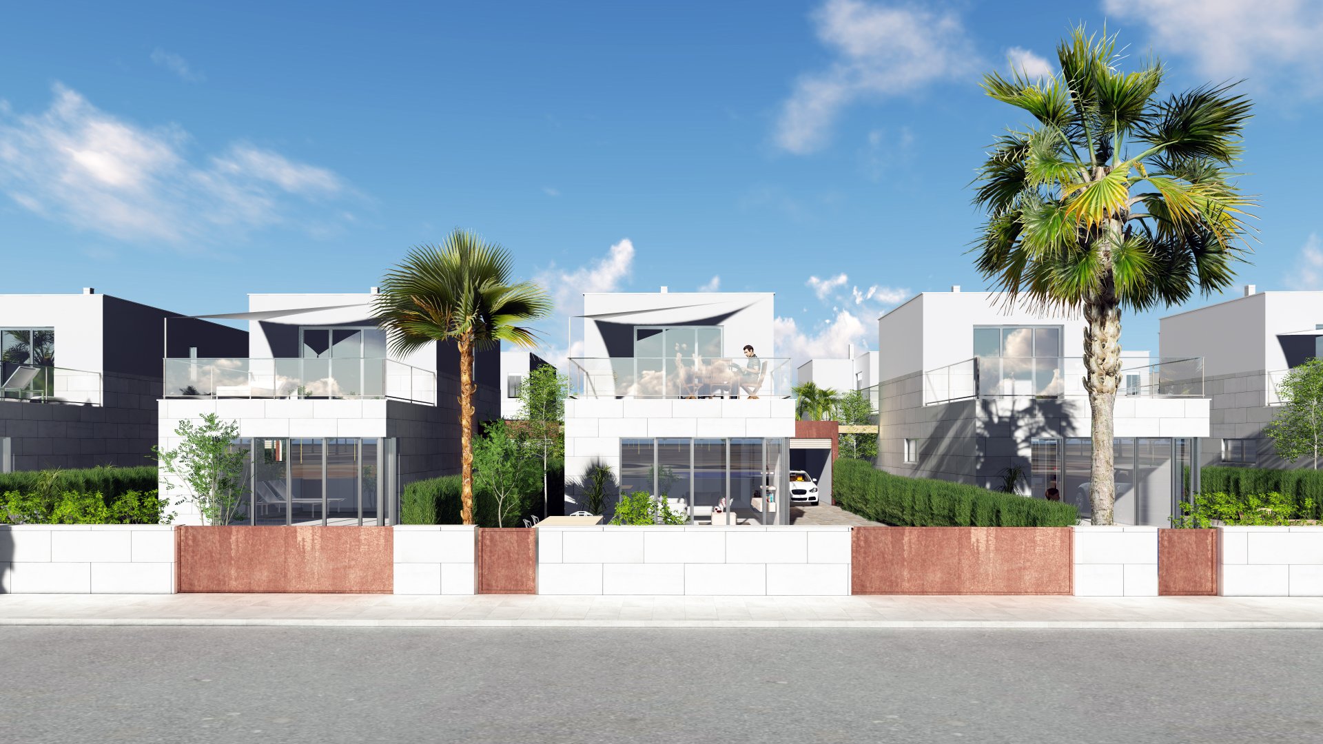 Villa a Los Alcazares, Murcia, Spagna 3 camere da letto, 106 mq. N° 164160
