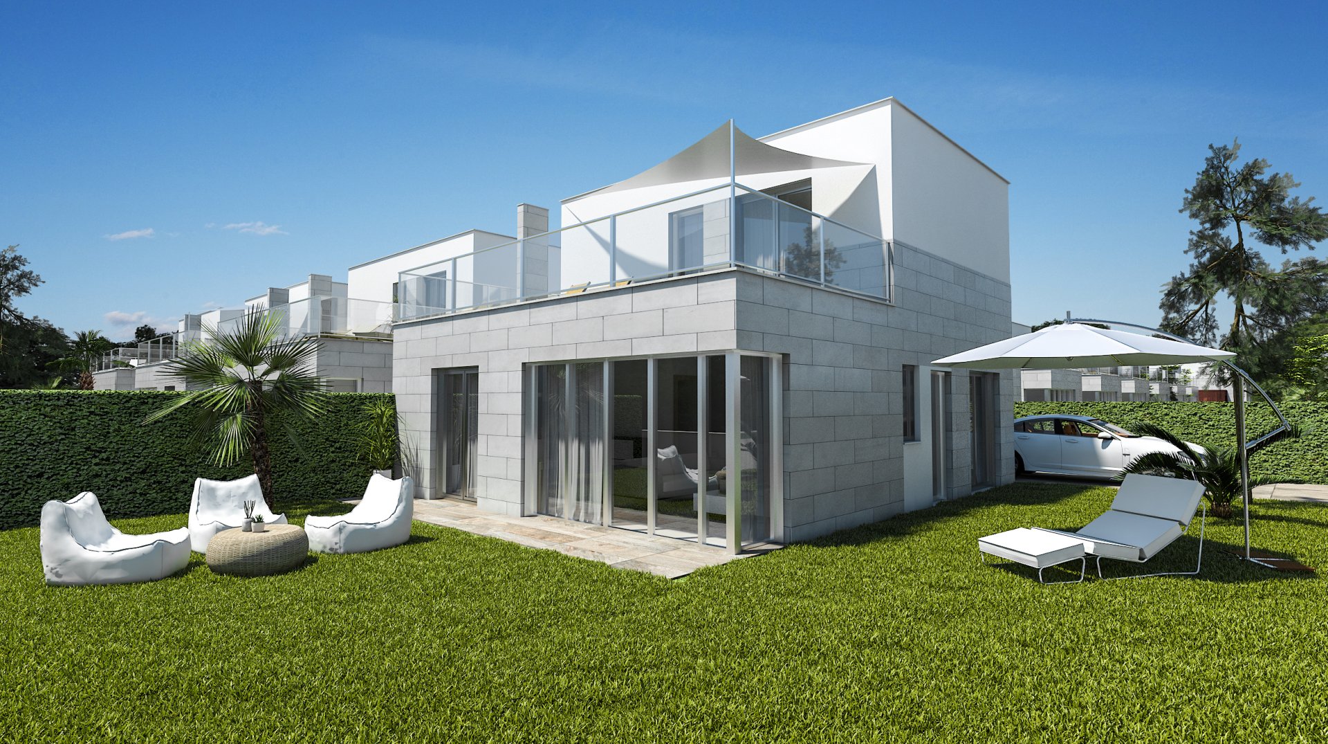 Villa a Los Alcazares, Murcia, Spagna 3 camere da letto, 106 mq. N° 164160