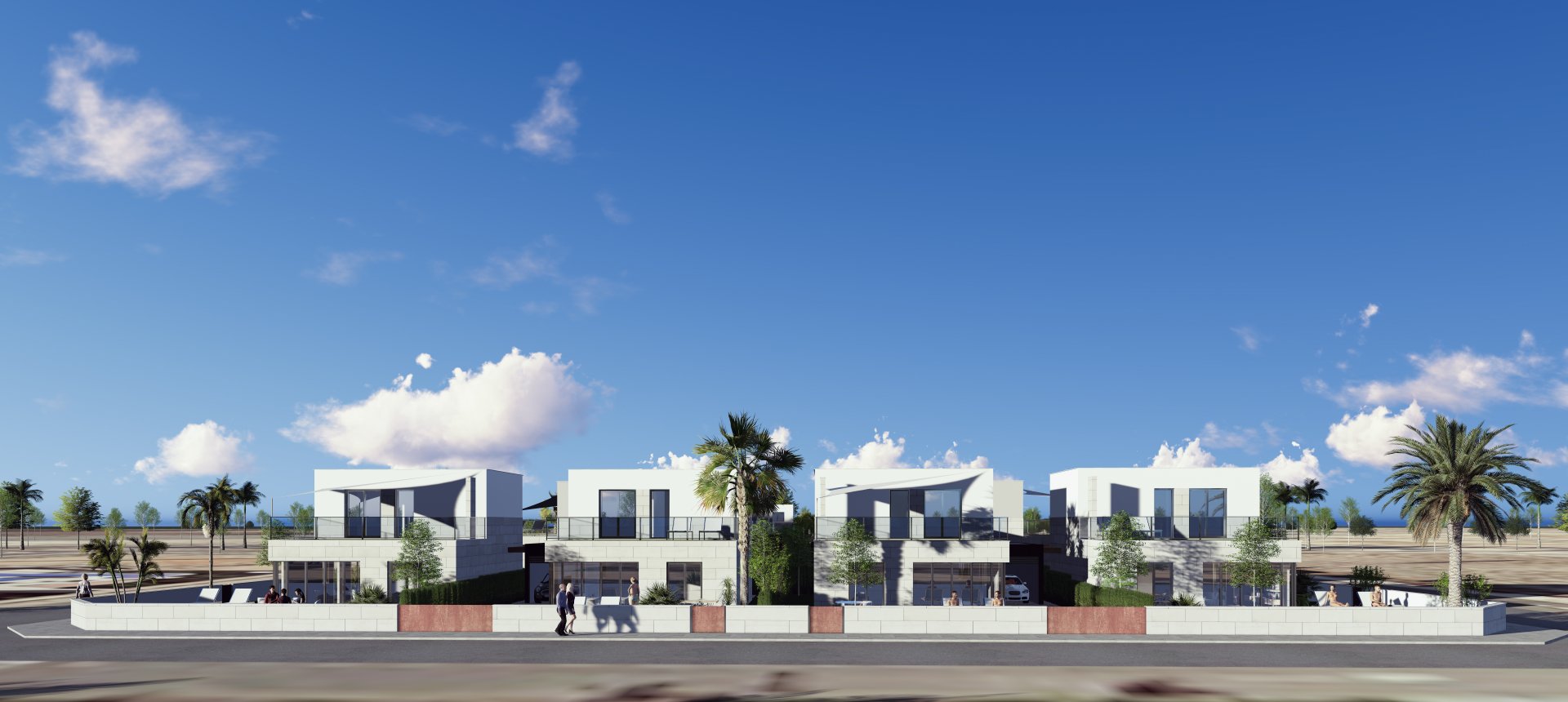 Villa a Los Alcazares, Murcia, Spagna 3 camere da letto, 106 mq. N° 164160