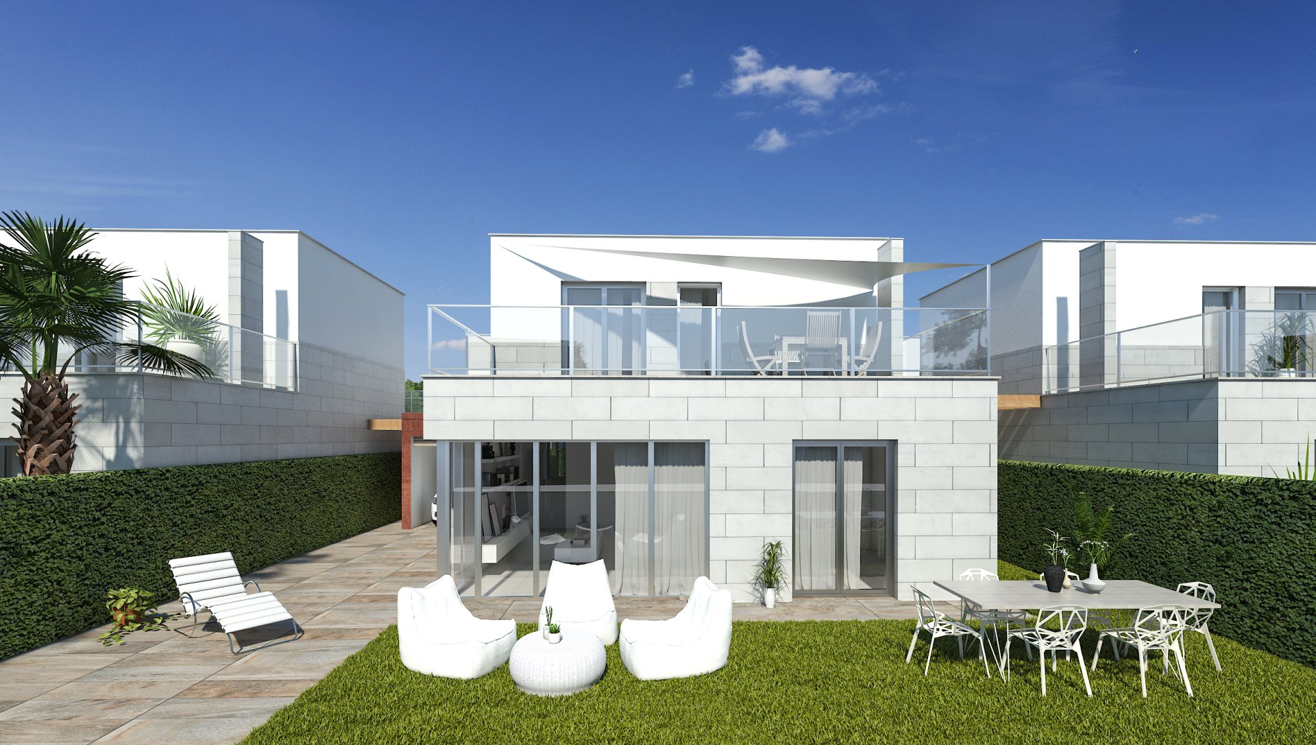 Villa a Los Alcazares, Murcia, Spagna 3 camere da letto, 106 mq. N° 164160
