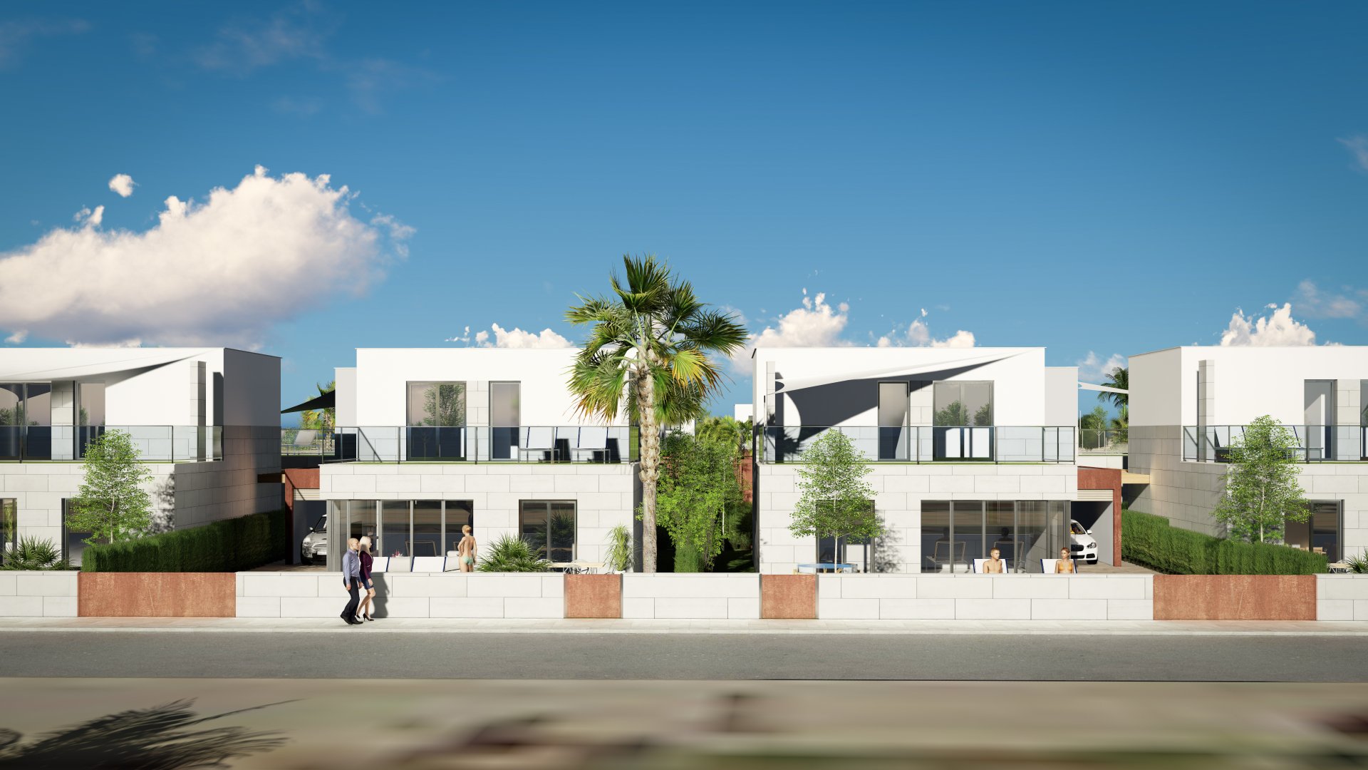 Villa a Los Alcazares, Murcia, Spagna 3 camere da letto, 106 mq. N° 164160