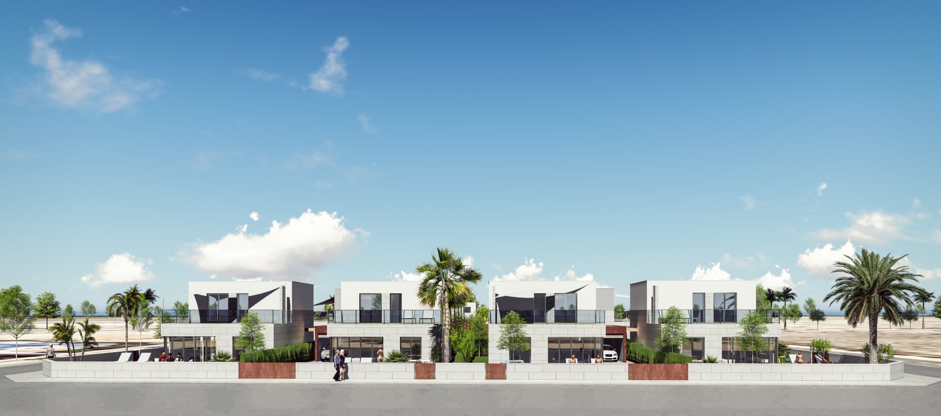 Villa a Los Alcazares, Murcia, Spagna 3 camere da letto, 106 mq. N° 164160
