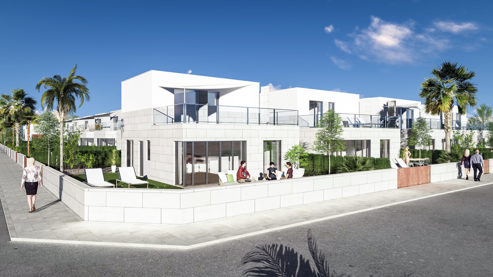 Villa a Los Alcazares, Murcia, Spagna 3 camere da letto, 106 mq. N° 164160