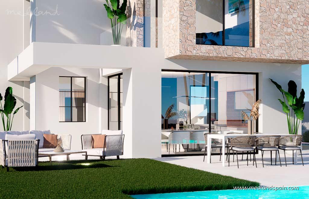 Villa in Finestrat, Alicante, Spanien 3 Schlafzimmer, 155 m2 Nr. 132980