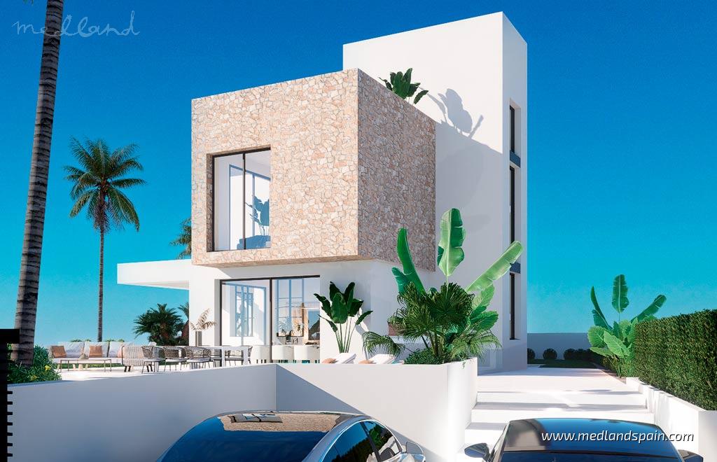 Villa in Finestrat, Alicante, Spanien 3 Schlafzimmer, 155 m2 Nr. 132980