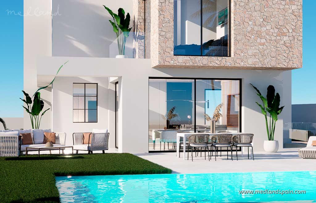 Villa in Finestrat, Alicante, Spanien 3 Schlafzimmer, 155 m2 Nr. 132980