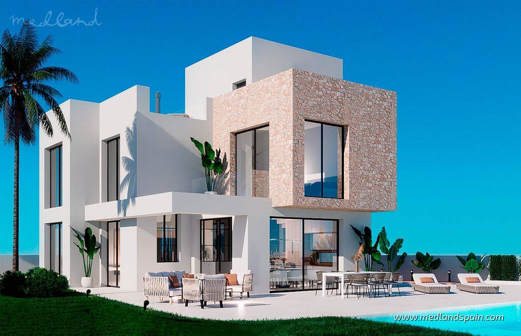 Villa in Finestrat, Alicante, Spanien 3 Schlafzimmer, 155 m2 Nr. 132980