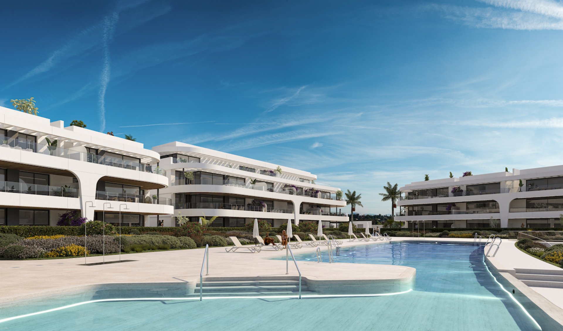Appartamento a Estepona, Malaga, Spagna 2 camere da letto, 134 mq. N° 182538
